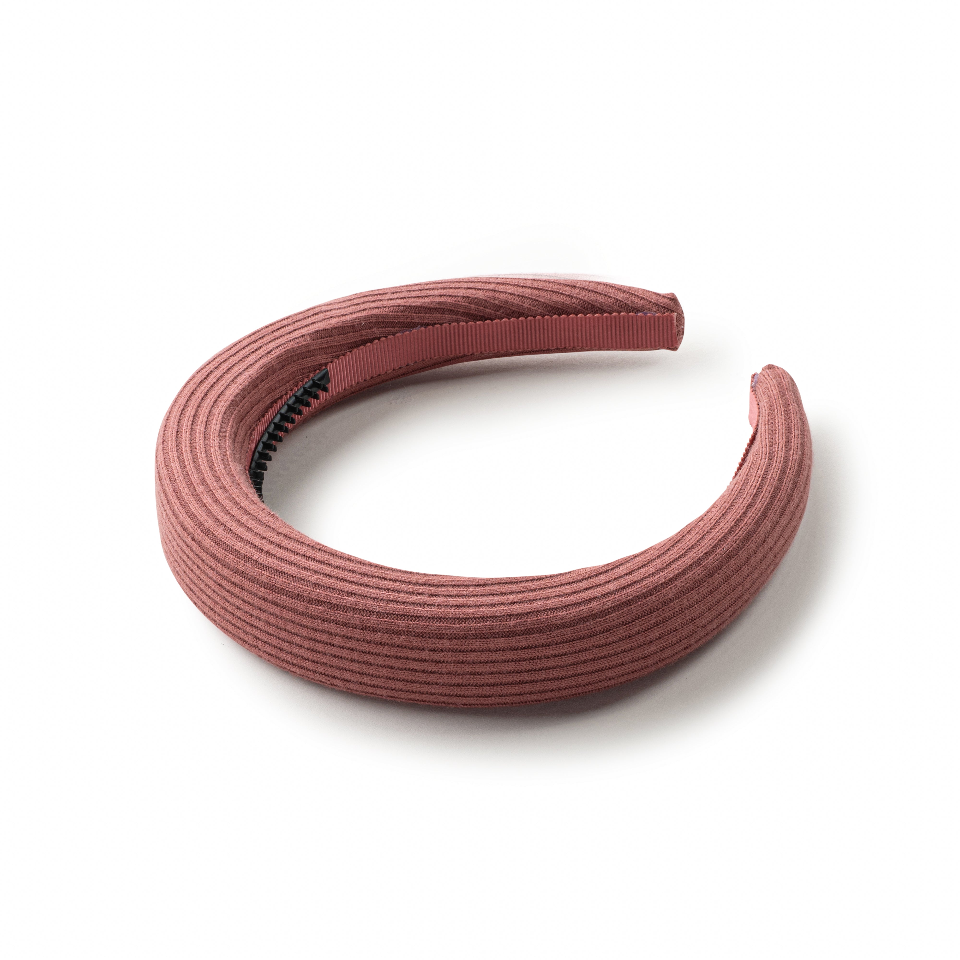 Eva Logo Ribbed Knit Padded Headband