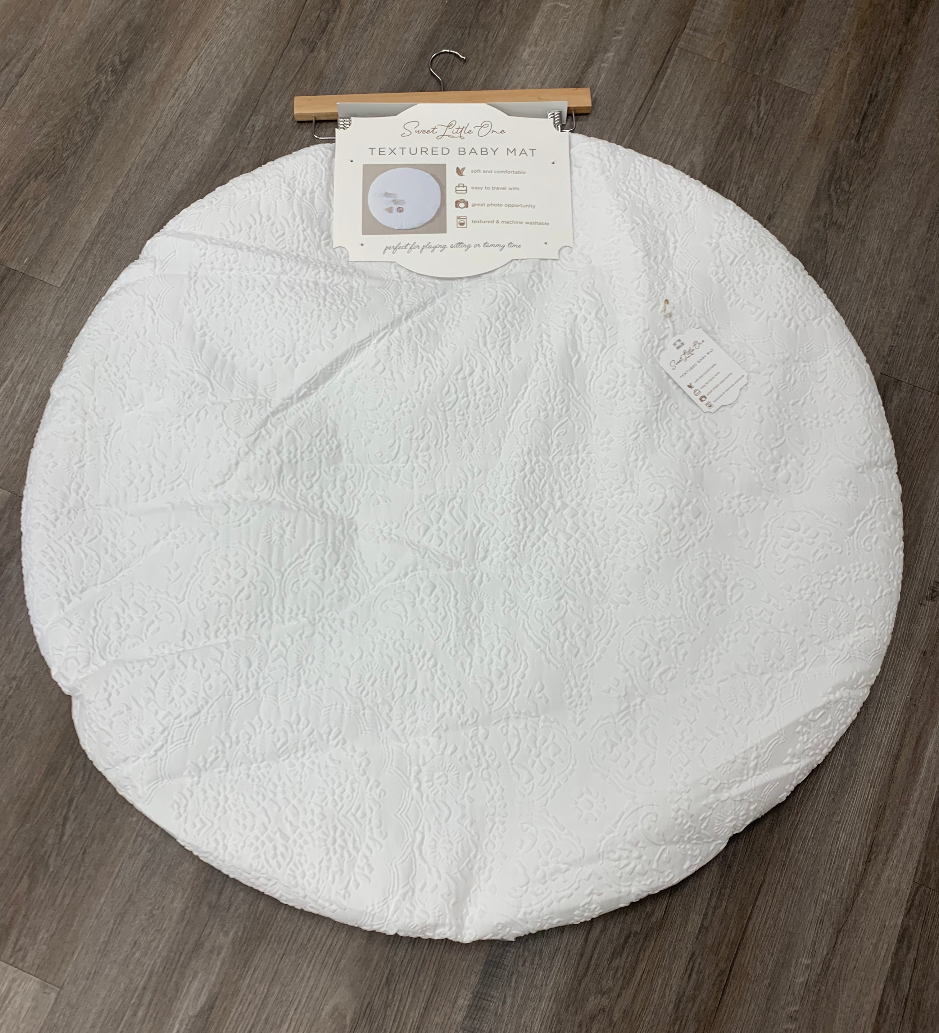 Monogrammed Tummy Time Mat